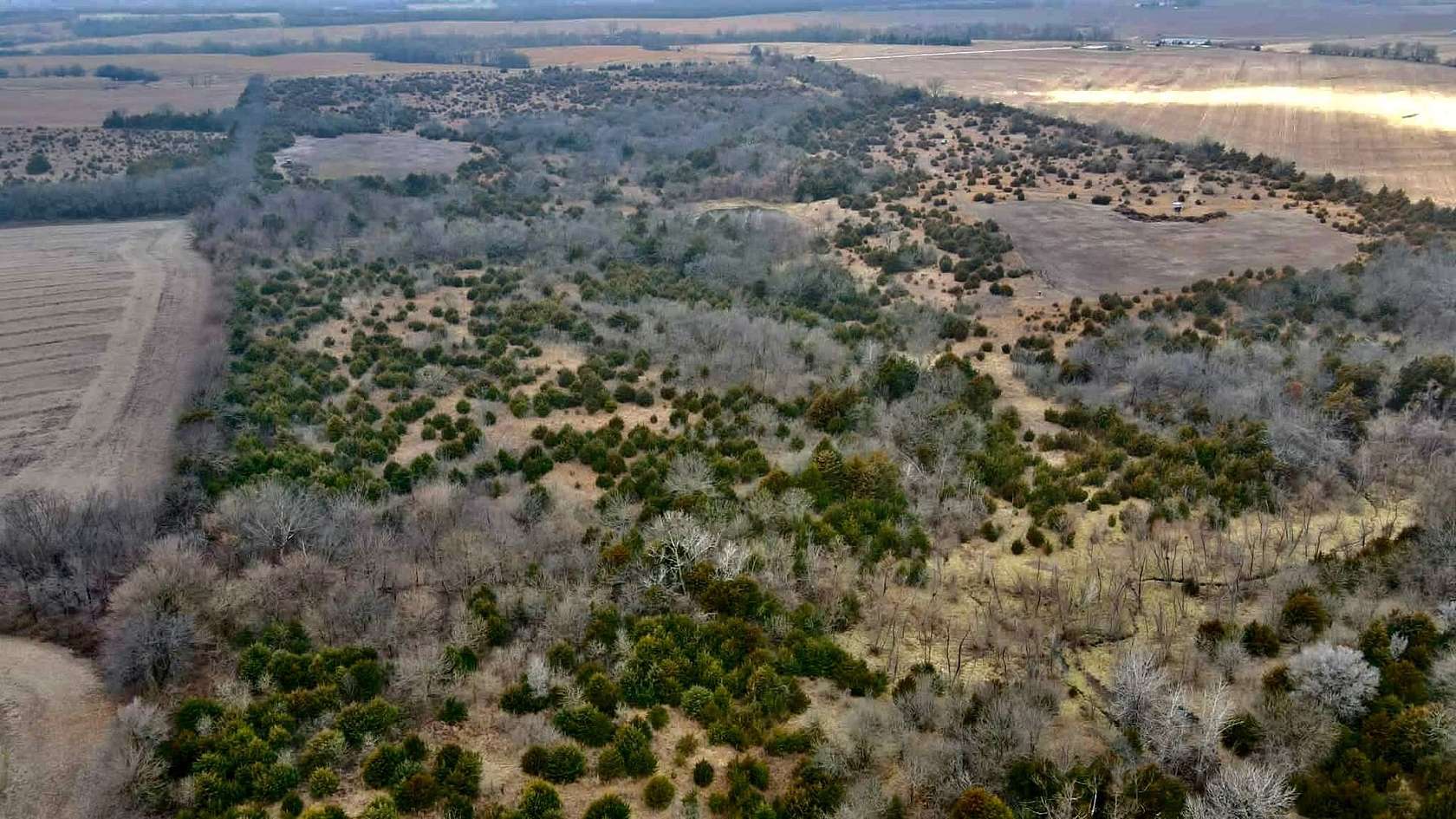 80 Acres of Recreational Land & Farm for Sale in Meriden, Kansas