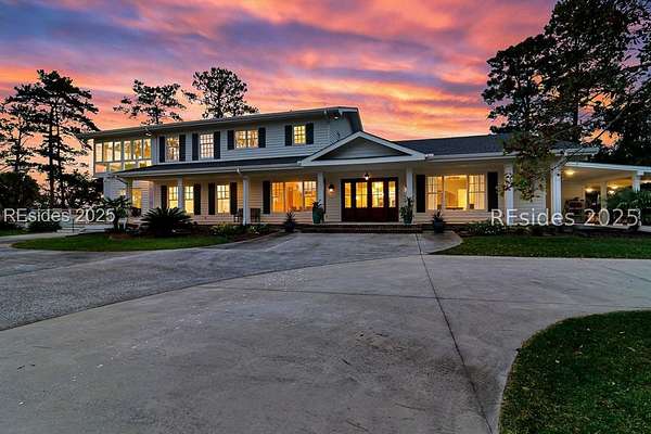 13 Acres of Land with Home for Sale in Bluffton, South Carolina