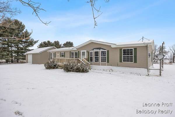 3.17 Acres of Residential Land with Home for Sale in Bellevue, Michigan