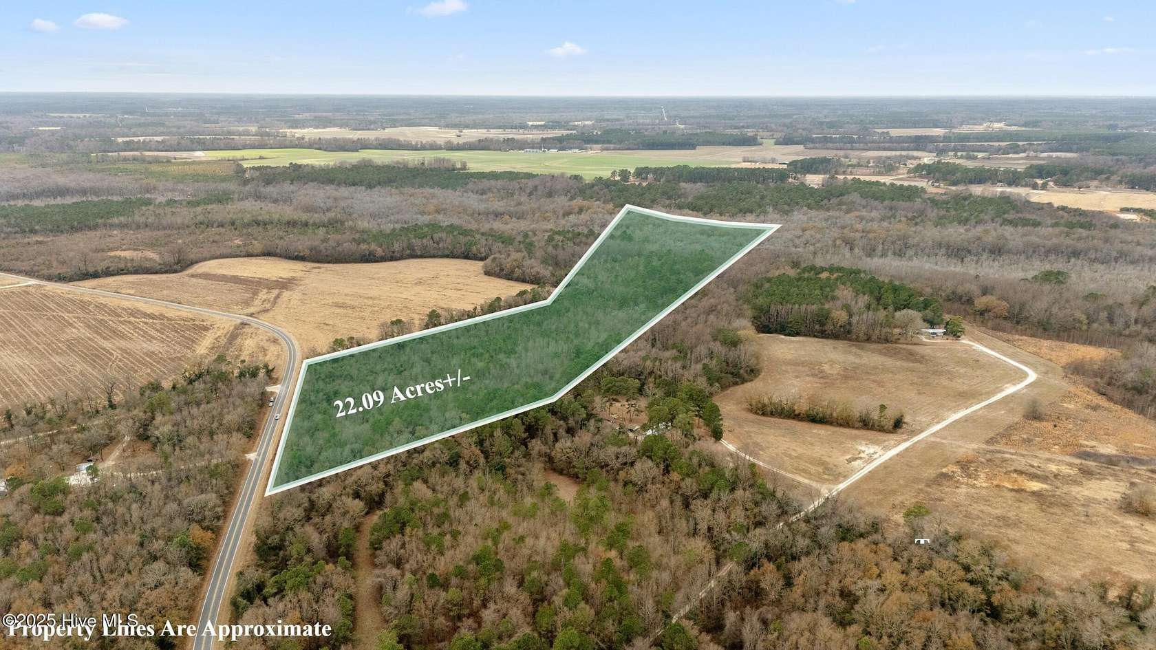 22 Acres of Agricultural & Residential Land for Sale in Maxton, North Carolina
