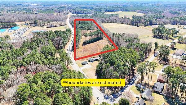 15 Acres of Agricultural Land for Sale in Rocky Mount, North Carolina