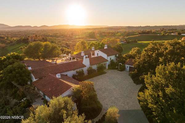 22 Acres of Agricultural Land with Home for Sale in Santa Ynez, California