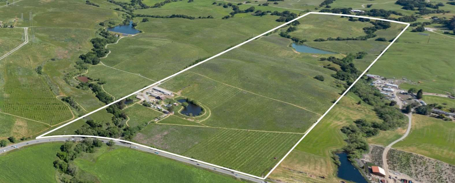 134 Acres of Land for Sale in Petaluma, California