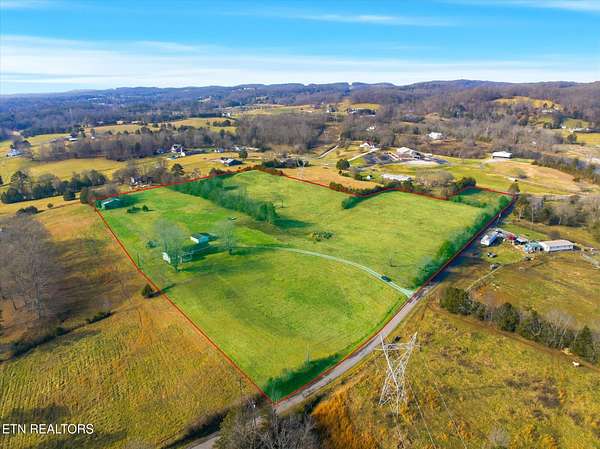 14.4 Acres of Land with Home for Sale in Corryton, Tennessee