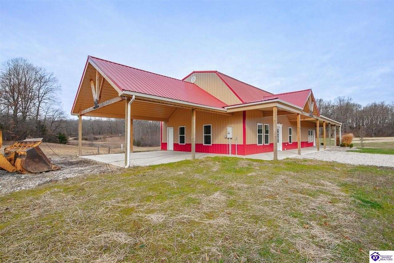 58 Acres of Land with Home for Sale in Cecilia, Kentucky