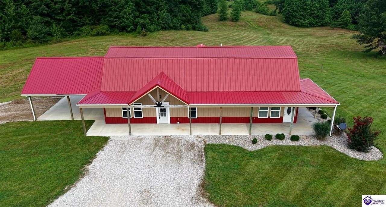 58 Acres of Recreational Land with Home for Sale in Cecilia, Kentucky