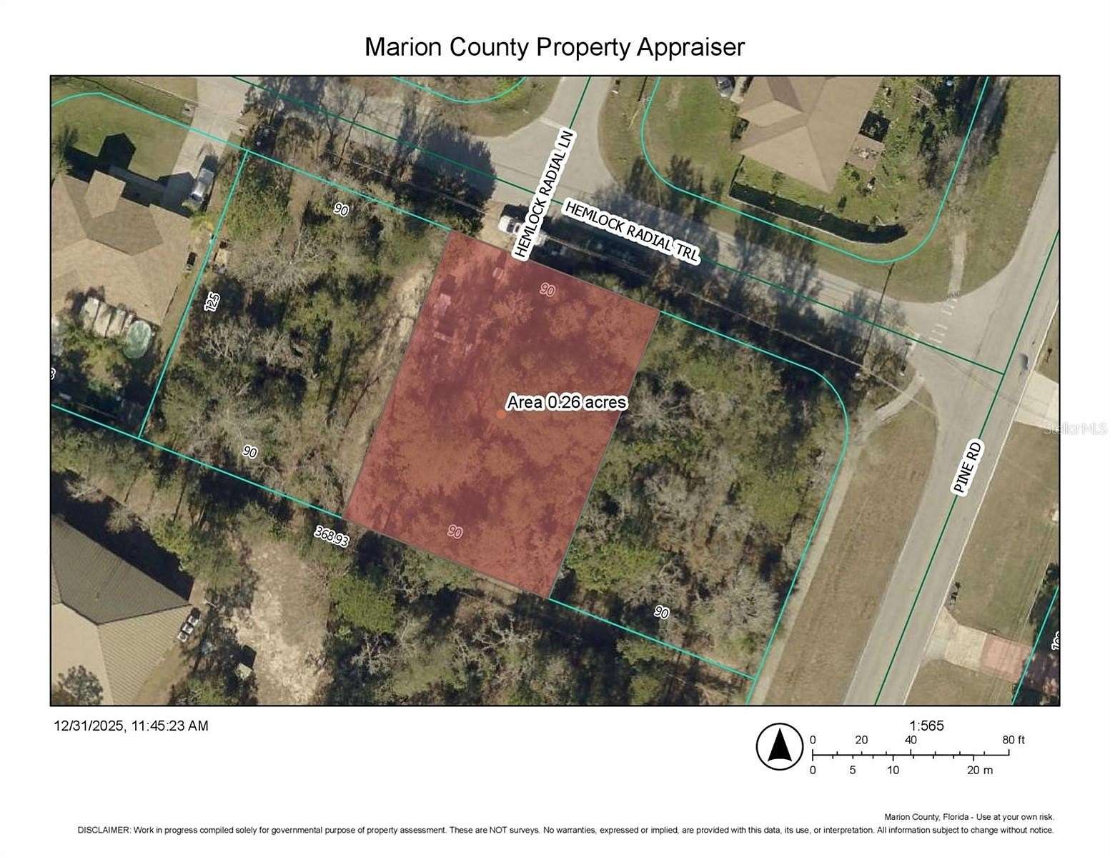 0.26 Acres of Residential Land for Sale in Ocala, Florida