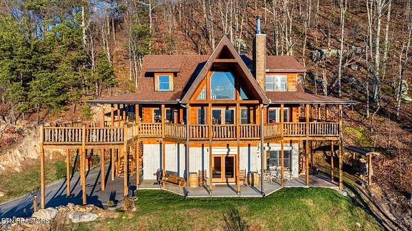 5 Acres of Residential Land with Home for Sale in Sevierville, Tennessee