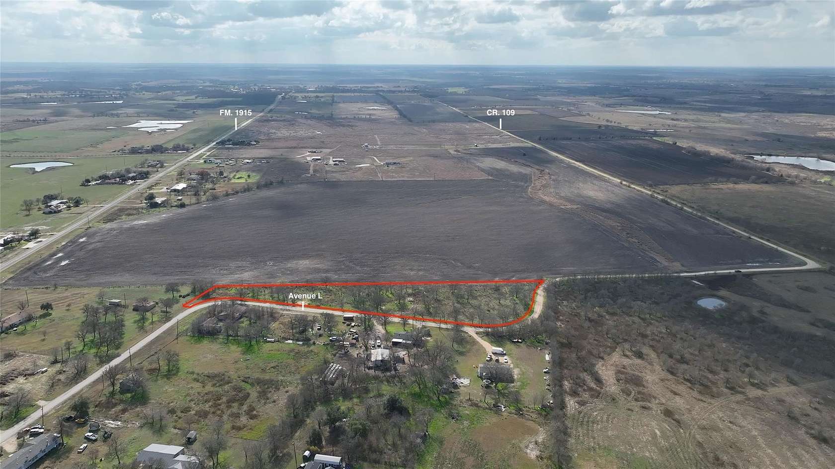 3.32 Acres of Residential Land for Sale in Buckholts, Texas