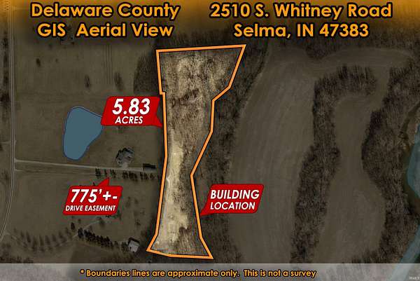 5.83 Acres of Residential Land for Sale in Selma, Indiana