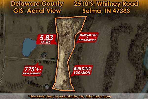 5.83 Acres of Residential Land for Sale in Selma, Indiana