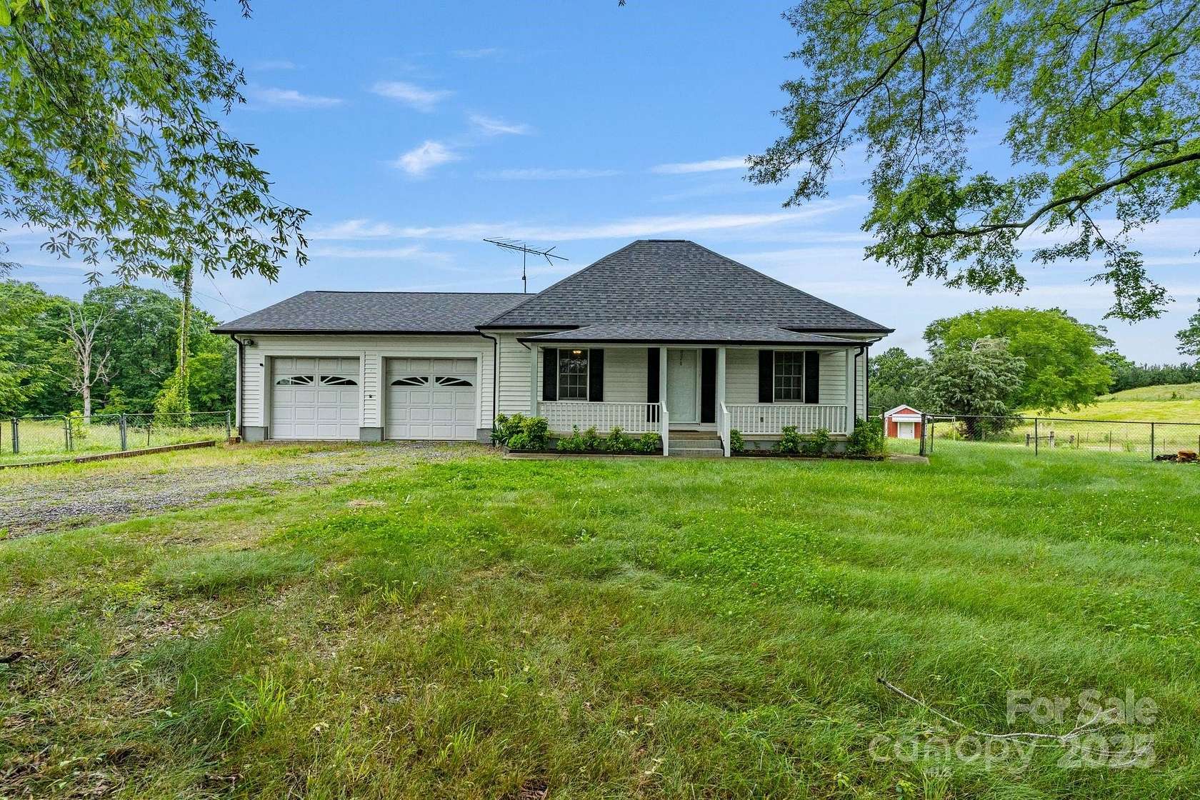 56.2 Acres of Agricultural Land with Home for Sale in Kings Mountain, North Carolina