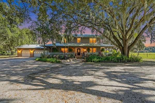 3.87 Acres of Residential Land with Home for Sale in Lakeland, Florida