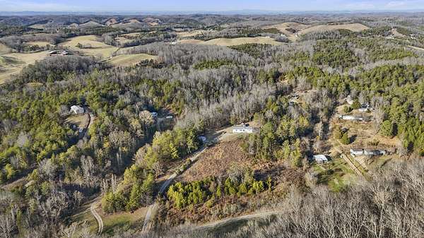 16.8 Acres of Land with Home for Sale in Bybee, Tennessee
