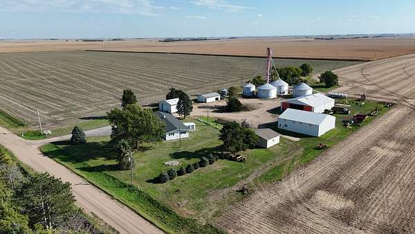 3.42 Acres of Residential Land with Home for Sale in Aurora, Nebraska