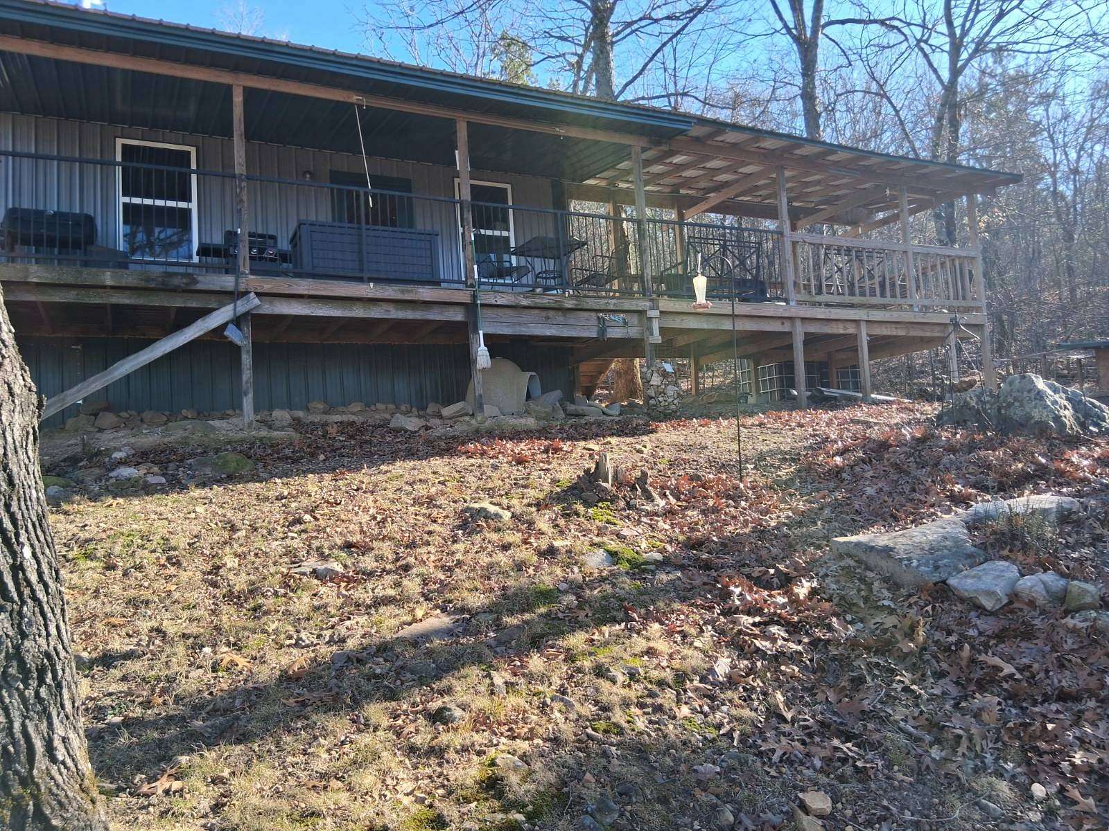 41.2 Acres of Recreational Land with Home for Sale in Talihina, Oklahoma