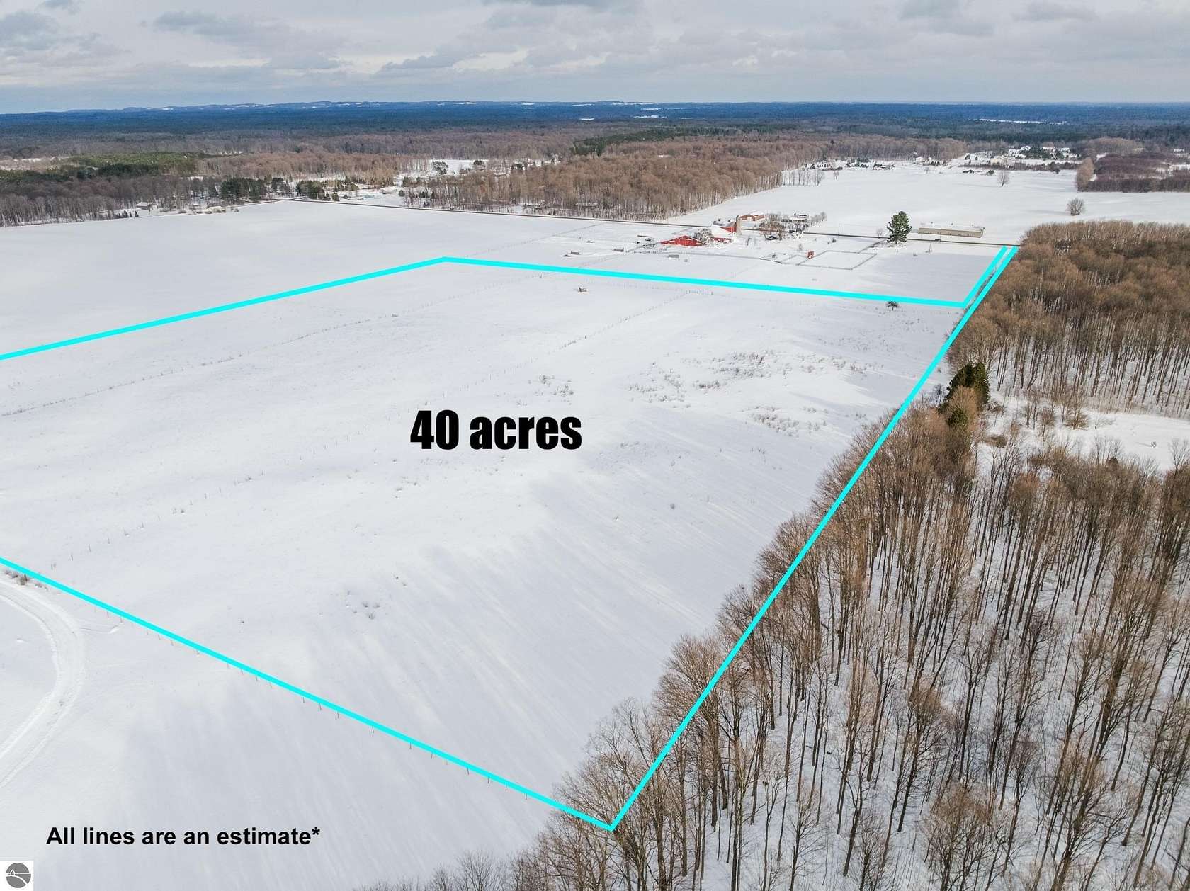 40 Acres of Land for Sale in Interlochen, Michigan