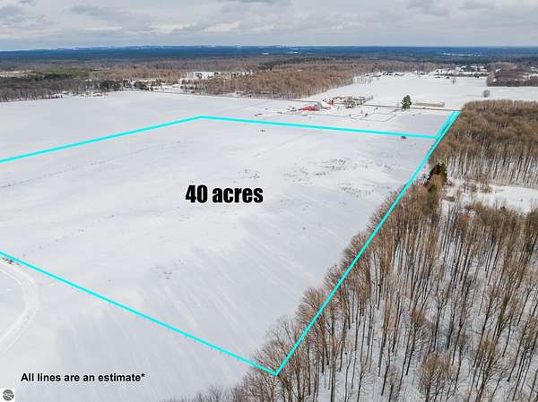 40 Acres of Land for Sale in Interlochen, Michigan