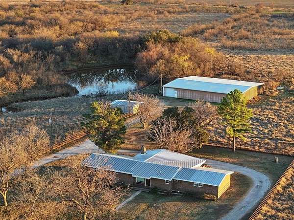 10 Acres of Land with Home for Sale in Tuscola, Texas