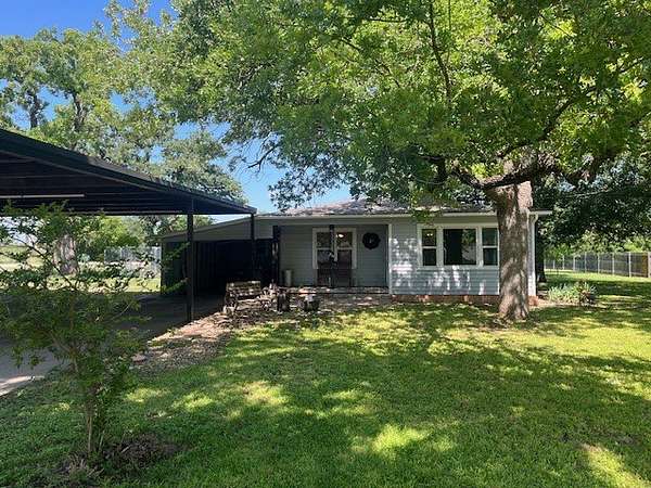 1.63 Acres of Land with Home for Sale in Hico, Texas