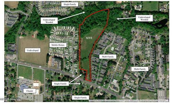 12.3 Acres of Land for Sale in Greenville, North Carolina
