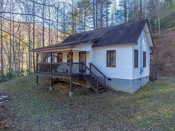 4.73 Acres of Land with Home for Sale in Sylva, North Carolina