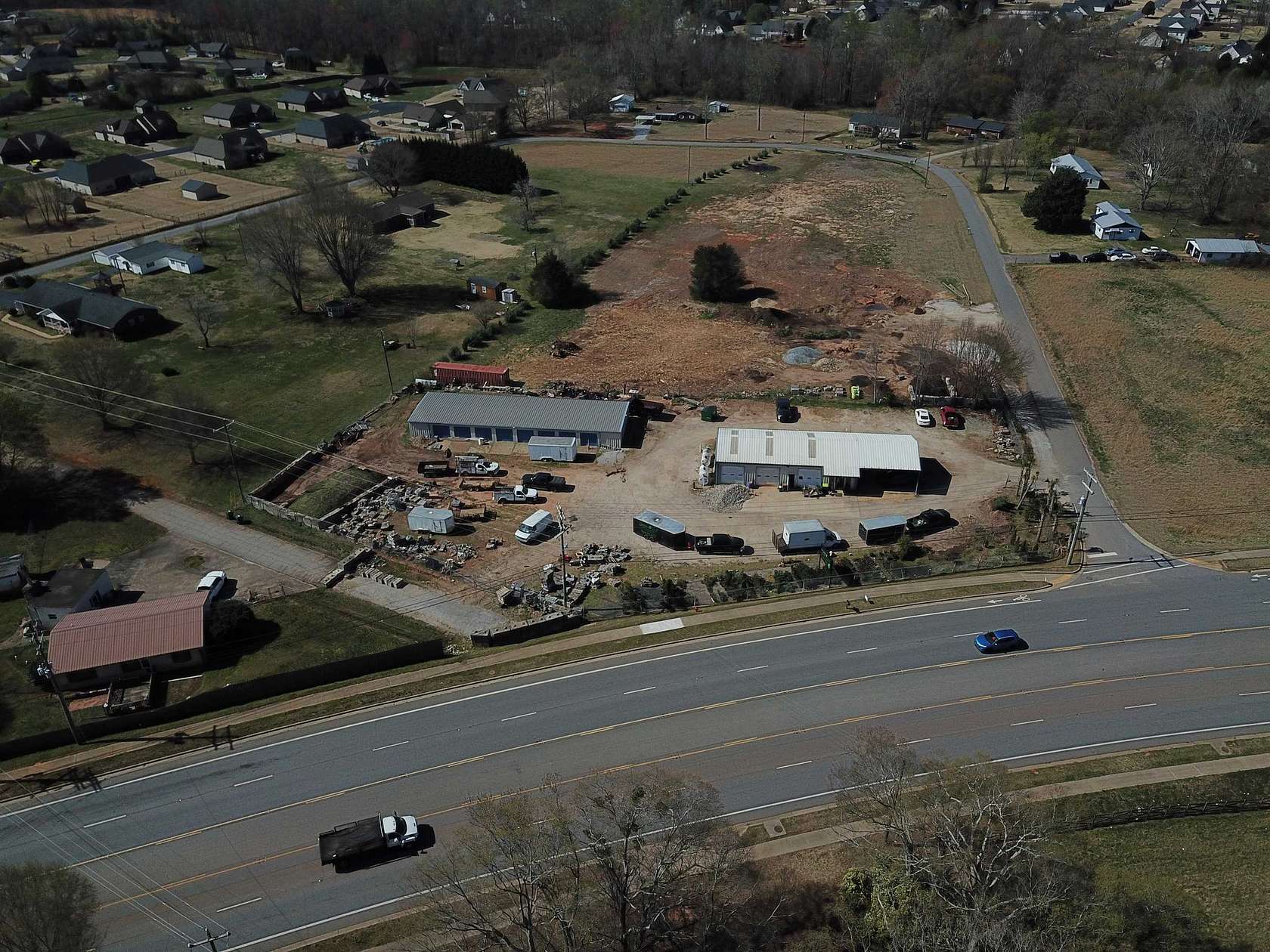 4.24 Acres of Improved Commercial Land for Sale in Inman, South Carolina