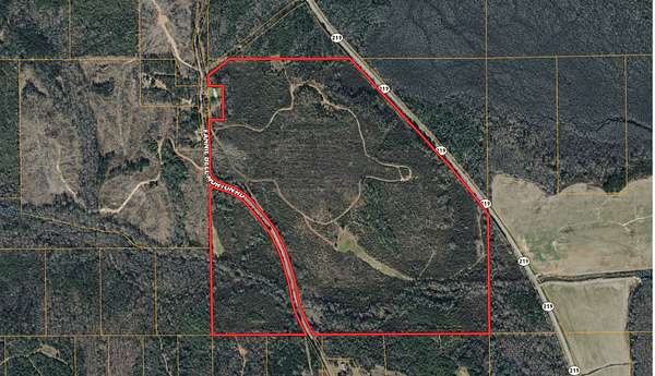 134 Acres of Recreational Land for Sale in Marion, Alabama