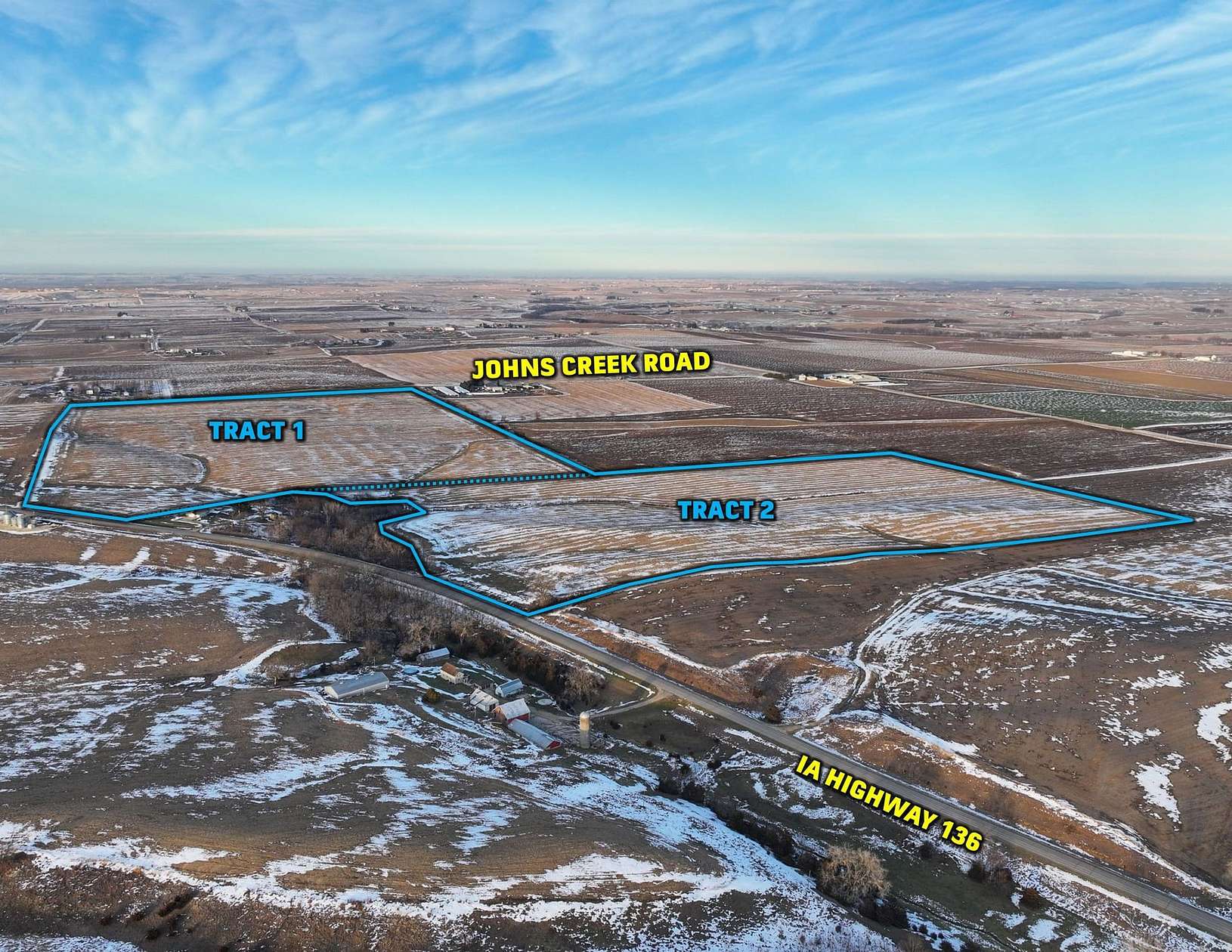 176 Acres of Recreational Land & Farm for Auction in Worthington, Iowa