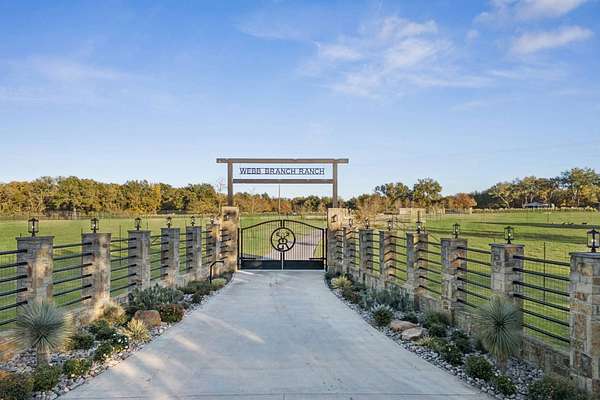 84 Acres of Land with Home for Sale in Wortham, Texas