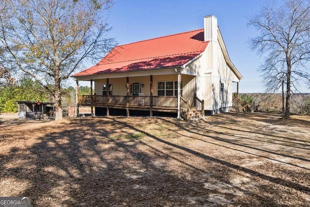60 Acres of Agricultural Land with Home for Sale in Lizella, Georgia