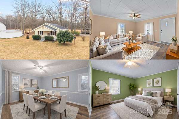 2 Acres of Residential Land with Home for Sale in Monroe, North Carolina