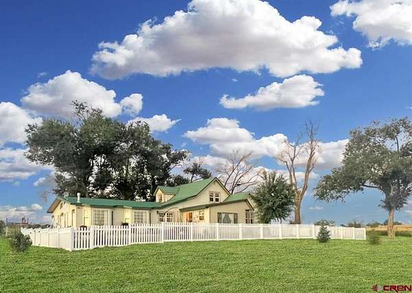 43.3 Acres of Agricultural Land with Home for Sale in Crawford, Colorado