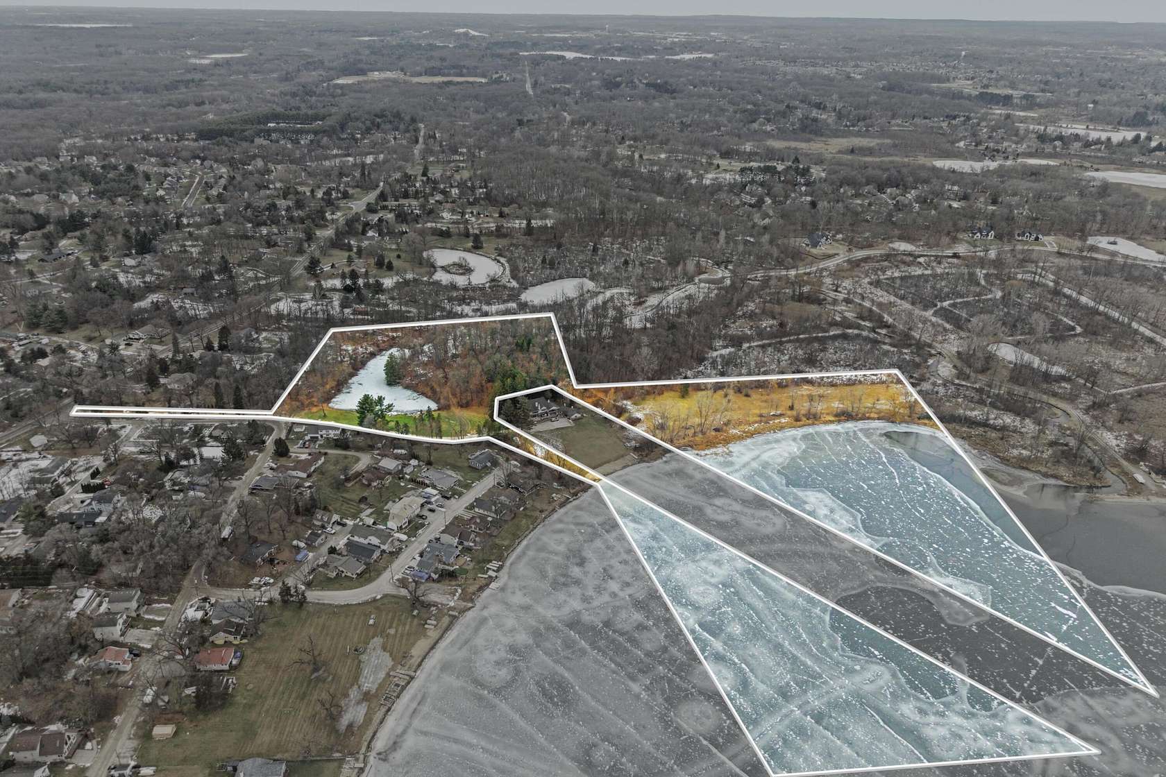 26.6 Acres of Recreational Land for Sale in Hamburg, Michigan