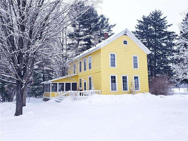 13.8 Acres of Recreational Land with Home for Sale in Stanton Town, Wisconsin