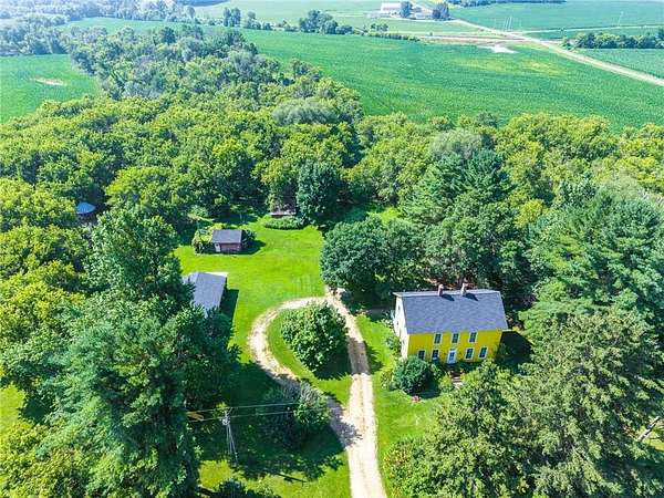 13.8 Acres of Land with Home for Sale in Stanton Town, Wisconsin