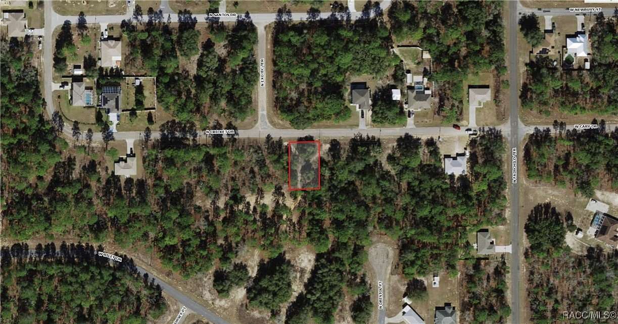 0.23 Acres of Residential Land for Sale in Citrus Springs, Florida