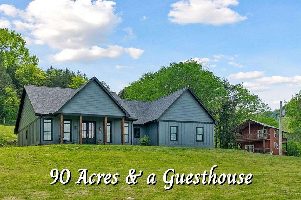 90 Acres of Agricultural Land with Home for Sale in Buffalo Valley, Tennessee