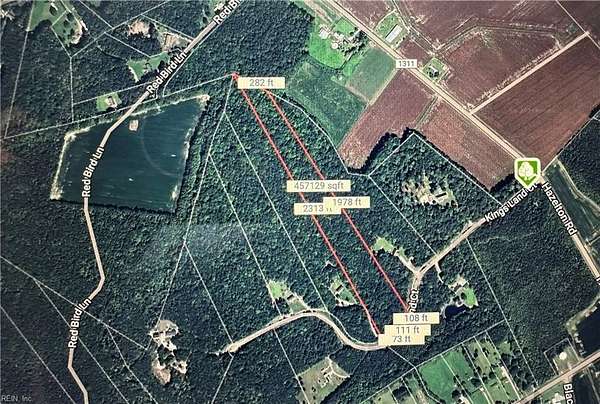 9.35 Acres of Land for Sale in Gates, North Carolina