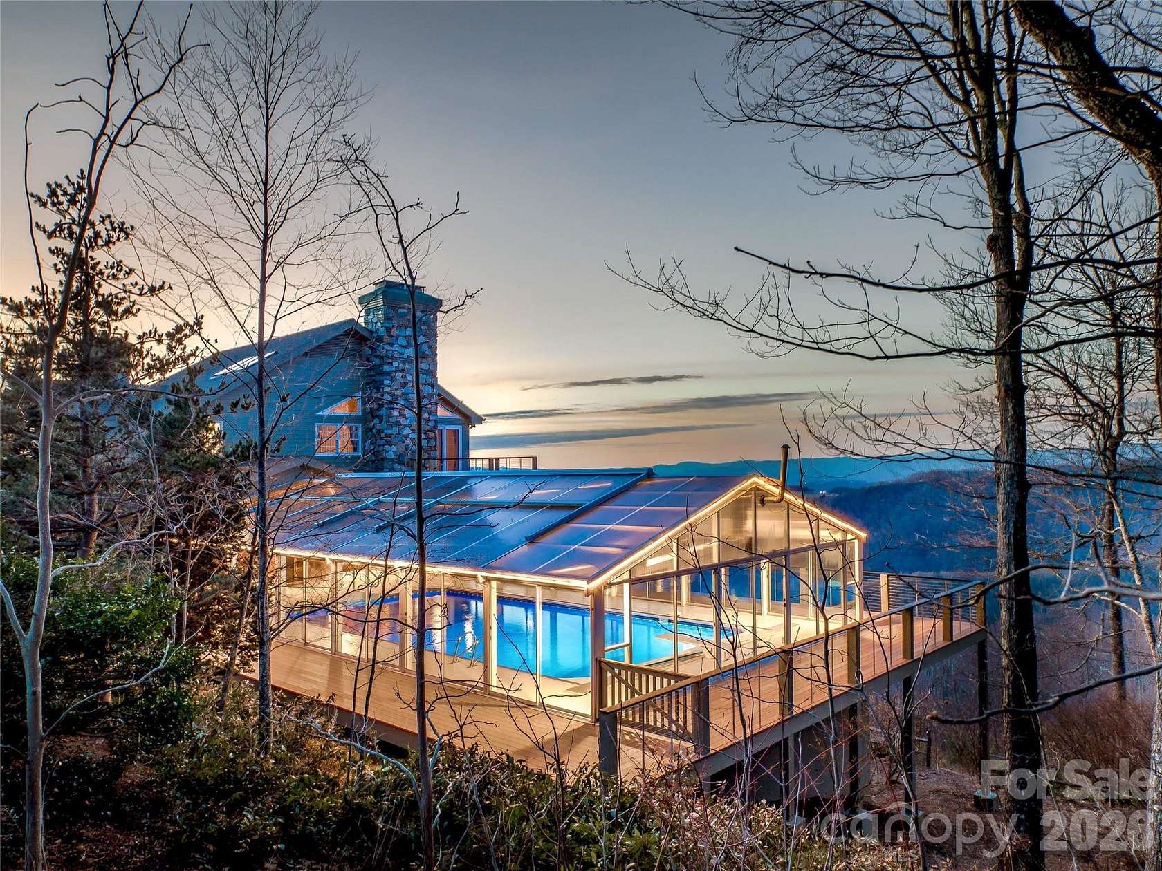 5.14 Acres of Land with Home for Sale in Asheville, North Carolina