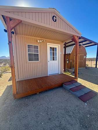 5 Acres of Residential Land with Home for Sale in Terlingua, Texas