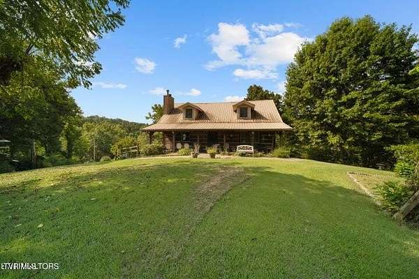 28.1 Acres of Recreational Land with Home for Sale in Seymour, Tennessee