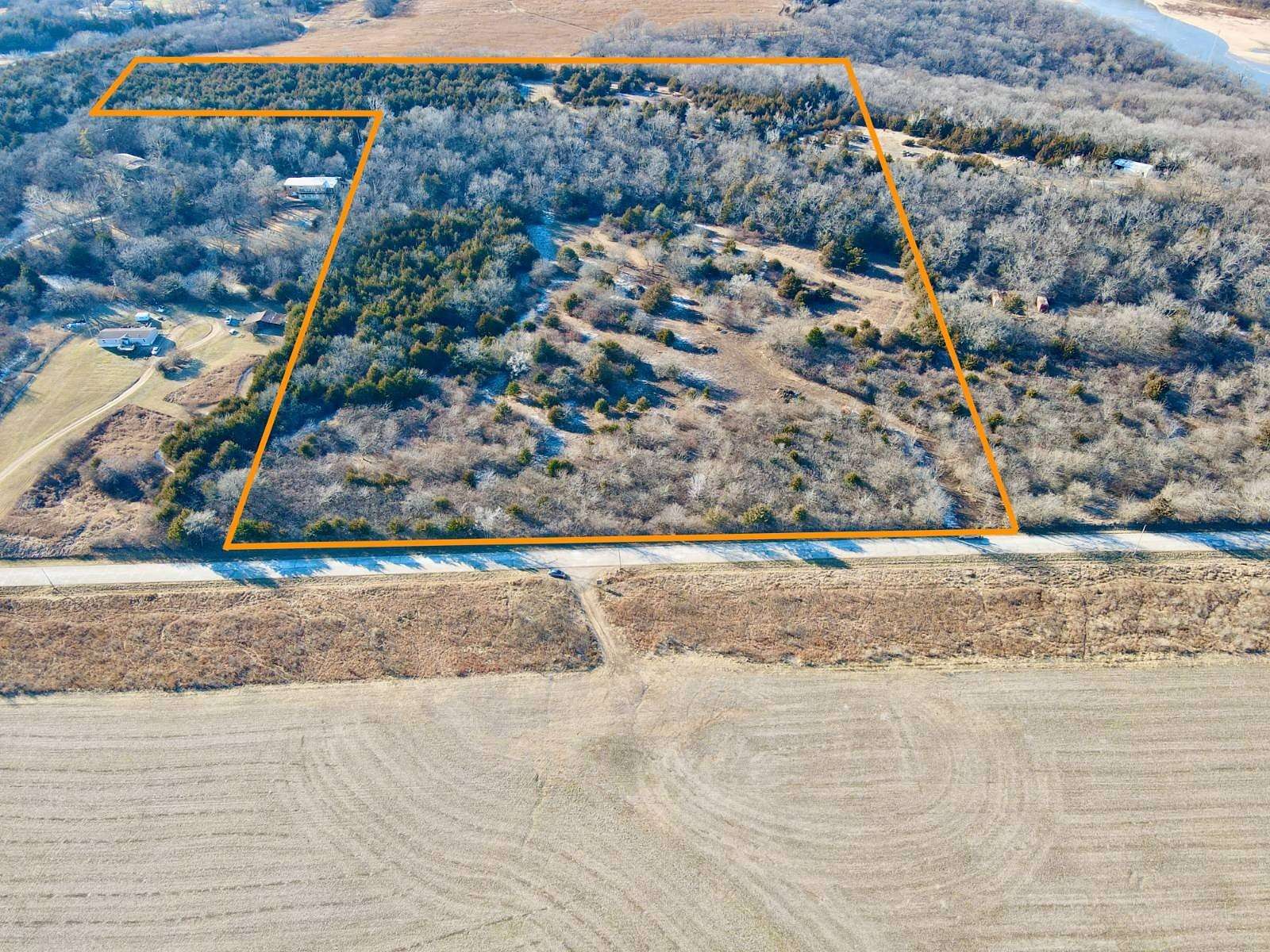 25 Acres of Recreational Land for Sale in Topeka, Kansas