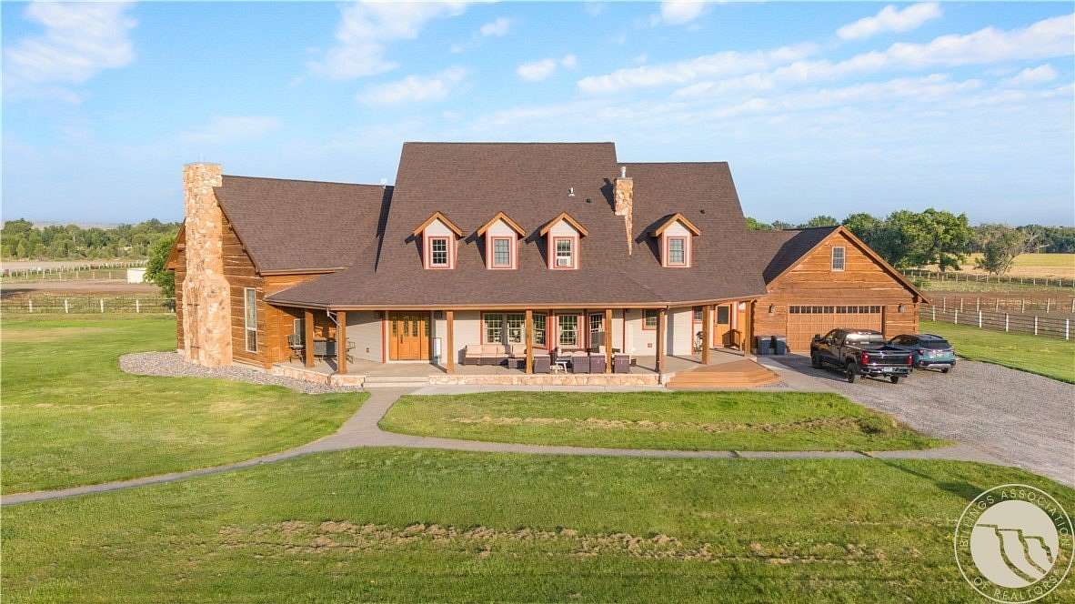 49.2 Acres of Agricultural Land with Home for Sale in Joliet, Montana