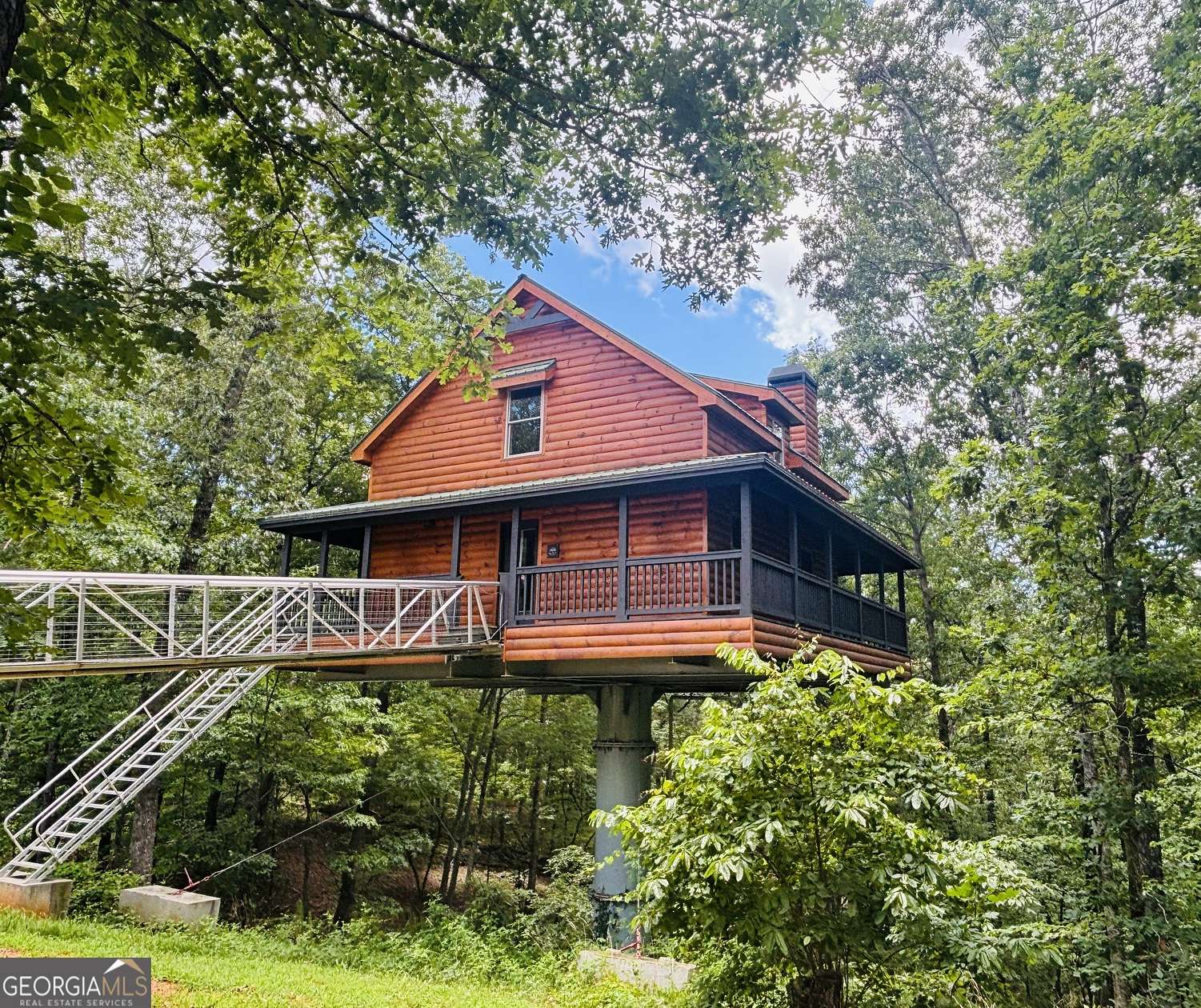 2.32 Acres of Residential Land with Home for Sale in Cleveland, Georgia