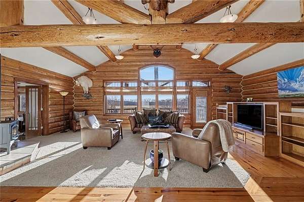 23 Acres of Recreational Land with Home for Sale in Trimble, Missouri