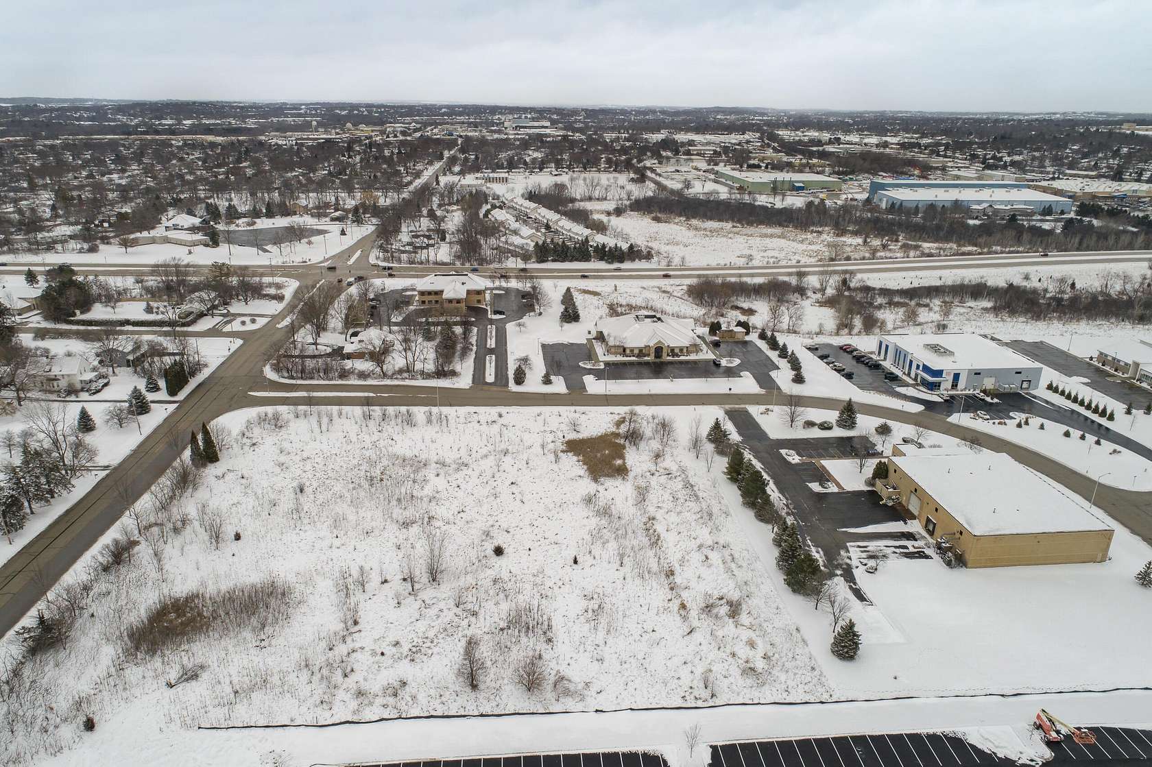 3.8 Acres of Commercial Land for Sale in Waukesha, Wisconsin