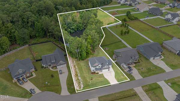 1.8 Acres of Land with Home for Sale in Holly Springs, North Carolina