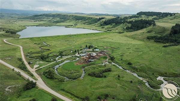 22.6 Acres of Land with Home for Sale in Lewistown, Montana