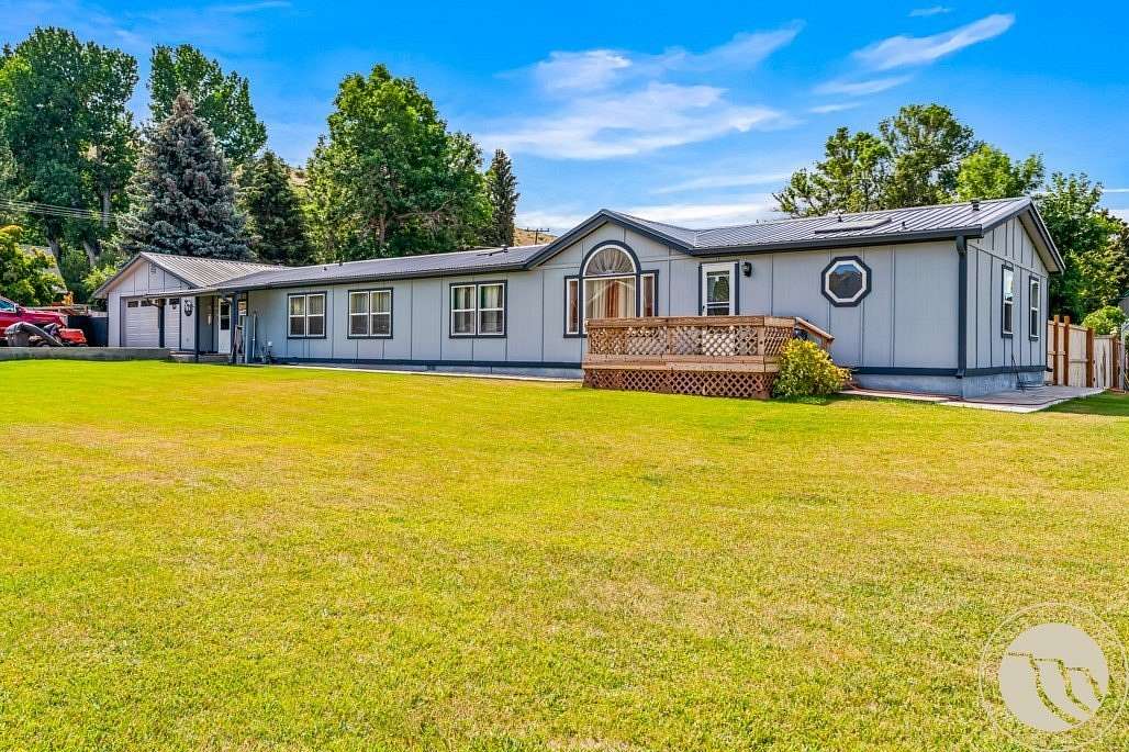 1.6 Acres of Residential Land with Home for Sale in Absarokee, Montana